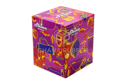 Image of Shine Facial Tissue Boutique 100pcs Mixed Designs
