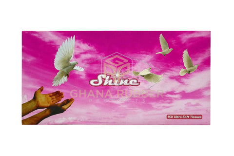 Image of Shine Facial Tissue Large 150pcs Mixed Designs