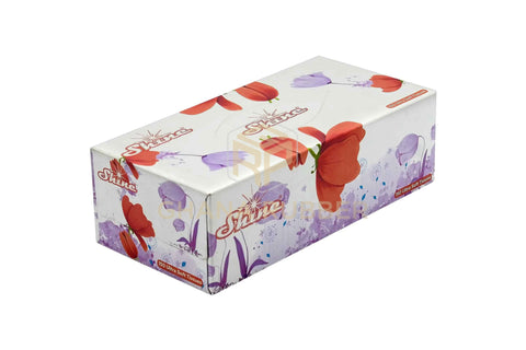 Image of Shine Facial Tissue Large 150pcs Mixed Designs