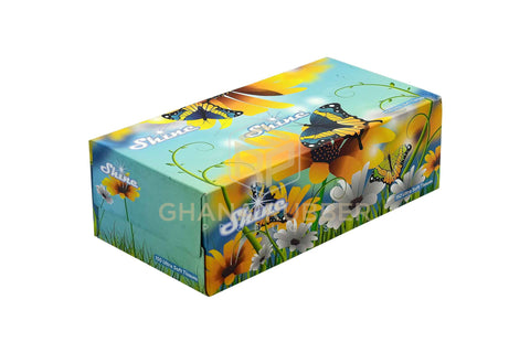 Image of Shine Facial Tissue Large 150pcs Mixed Designs