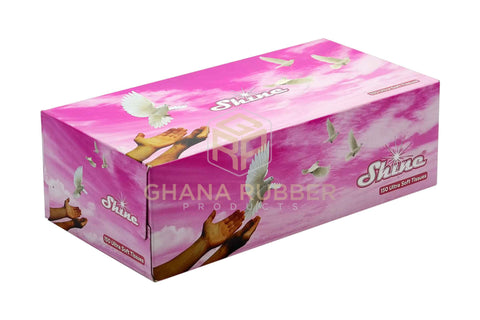 Image of Shine Facial Tissue Large 150pcs Mixed Designs