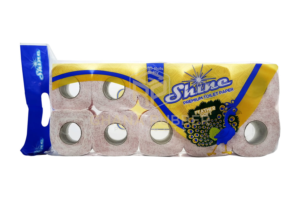 Shine Premium Toilet Paper 10-Pack