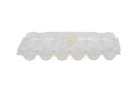 Image of Transparent Egg Trays for 12-Eggs Long