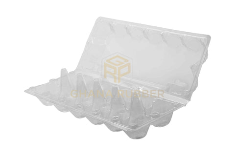 Image of Transparent Egg Trays for 12-Eggs Long