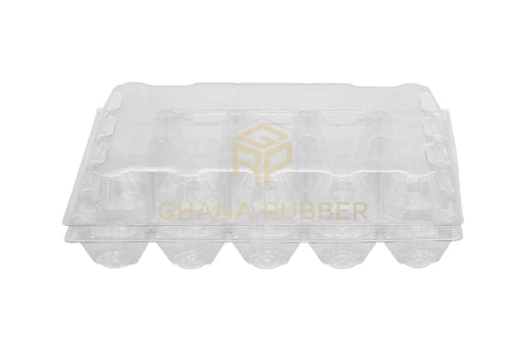 Image of Transparent Egg Trays for 20-Eggs