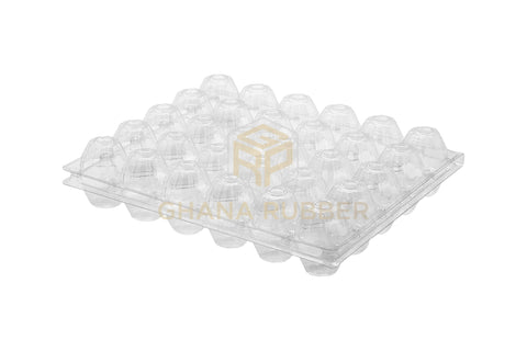 Image of Transparent Egg Trays for 30-Eggs