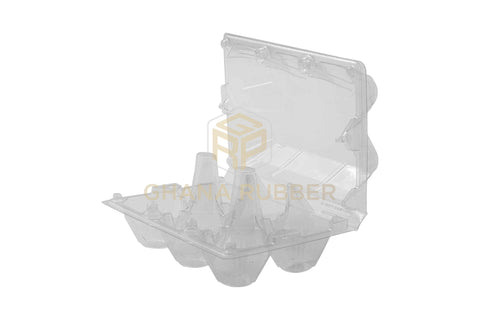 Image of Transparent Egg Trays for 6-Eggs