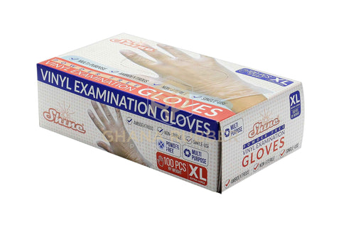 Image of Vinyl Gloves Clear