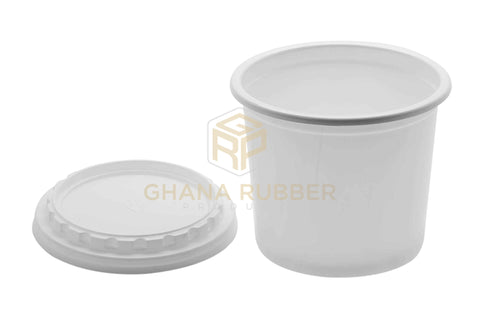 Image of Yoghurt Cups + Lids 500cc