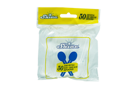 Crystal Ice Cream Spoons