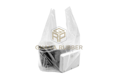 Image of Unprinted Carrier Bags Transparent Small