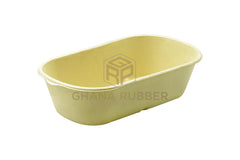 Bagasse Oval Bowls + Lids 1000ml