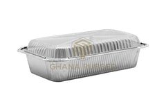 Aluminium Foil Food Containers + Domed Lids 8700 (1350ml)