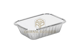 Aluminium Foil Food Containers + Lids 8325
