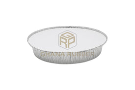 Aluminium Foil Food Containers + Lids Round 31135