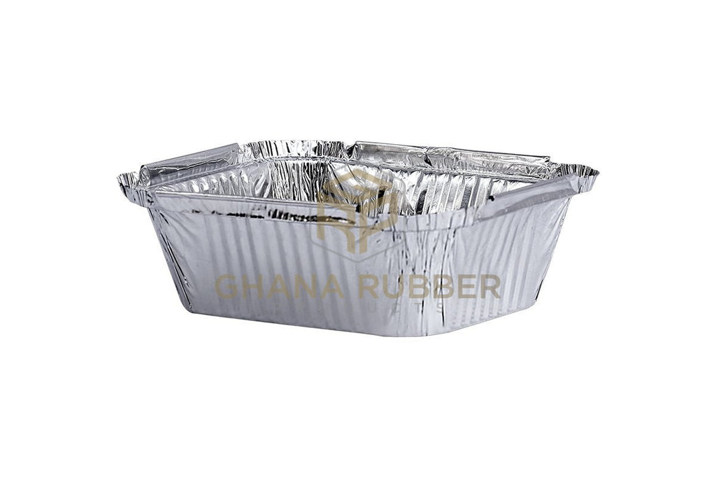 Aluminium Foil Food Containers + Domed Plastic Lids 8342