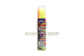 Assorted Neon Plastic Straws 5mm