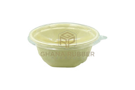 Bagasse 750ml Diamond Bowls + Lids