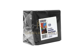 Cocktail Table Napkins Black Small