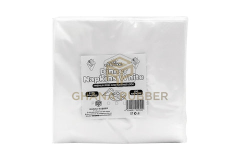 Image of Dinner Napkins White Large