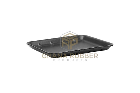 Image of Foam Meat Tray Container D18 Black
