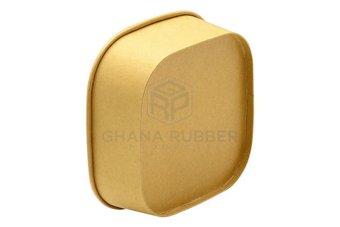 Image of Kraft Square Bowls 1000ml + Lids