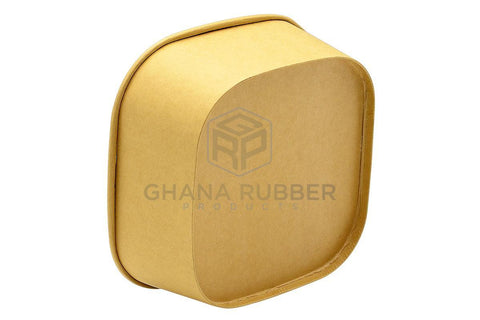 Image of Kraft Square Bowls 1200ml + Lids