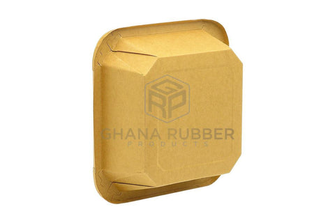 Image of Kraft Square Food Pots 650ml + Lids