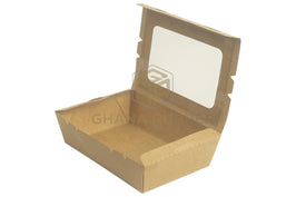 Kraft Meal Box With Window 1600ml