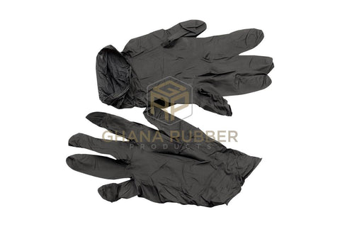 Image of Nitrile Gloves Black Extra Large - 4