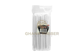 Paper Straws Wrapped Black 6mm