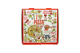 Pizza Boxes 12" Red