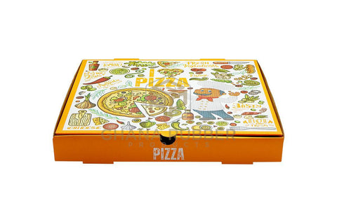 Image of Pizza Boxes 14" Orange