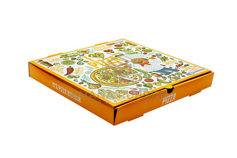 Image of Pizza Boxes 14" Orange