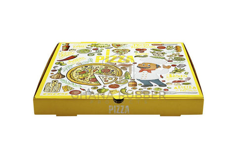 Image of Pizza Boxes 16" Yellow