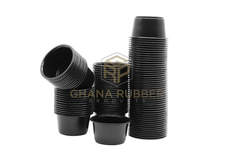 Image of Portion Salad Cups 80cc Black (No Lids)