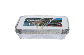 Retail Pack for Aluminium Food Container 3-Section (850ml)
