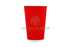 Ripple Paper Cups 16oz Red (No Lids)