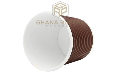 Image of Ripple Paper Cups 4oz Brown (No Lids)