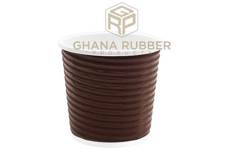 Image of Ripple Paper Cups 4oz Brown (No Lids)