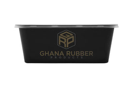 Shine Microwavable Containers Rectanglular 1000cc Black