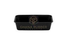 Shine Microwavable Containers Rectanglular 500cc Black