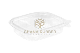 Square Hinged Containers 250cc Flat