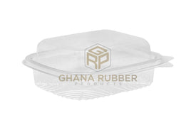 Square Hinged Container 375cc Domed