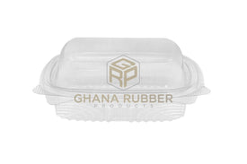 Square Hinged Container 375cc Domed