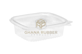 Square Hinged Containers 375cc Flat