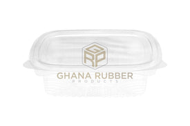 Square Hinged Container 375cc Flat