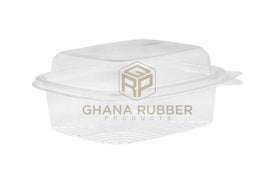 Square Hinged Containers 250cc Domed