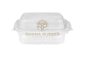 Square Hinged Containers 250cc Domed