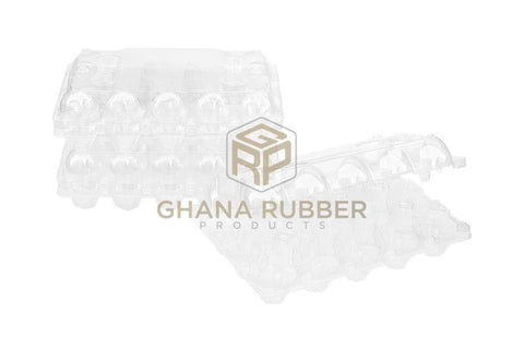 Image of Transparent Egg Trays for 15-Eggs